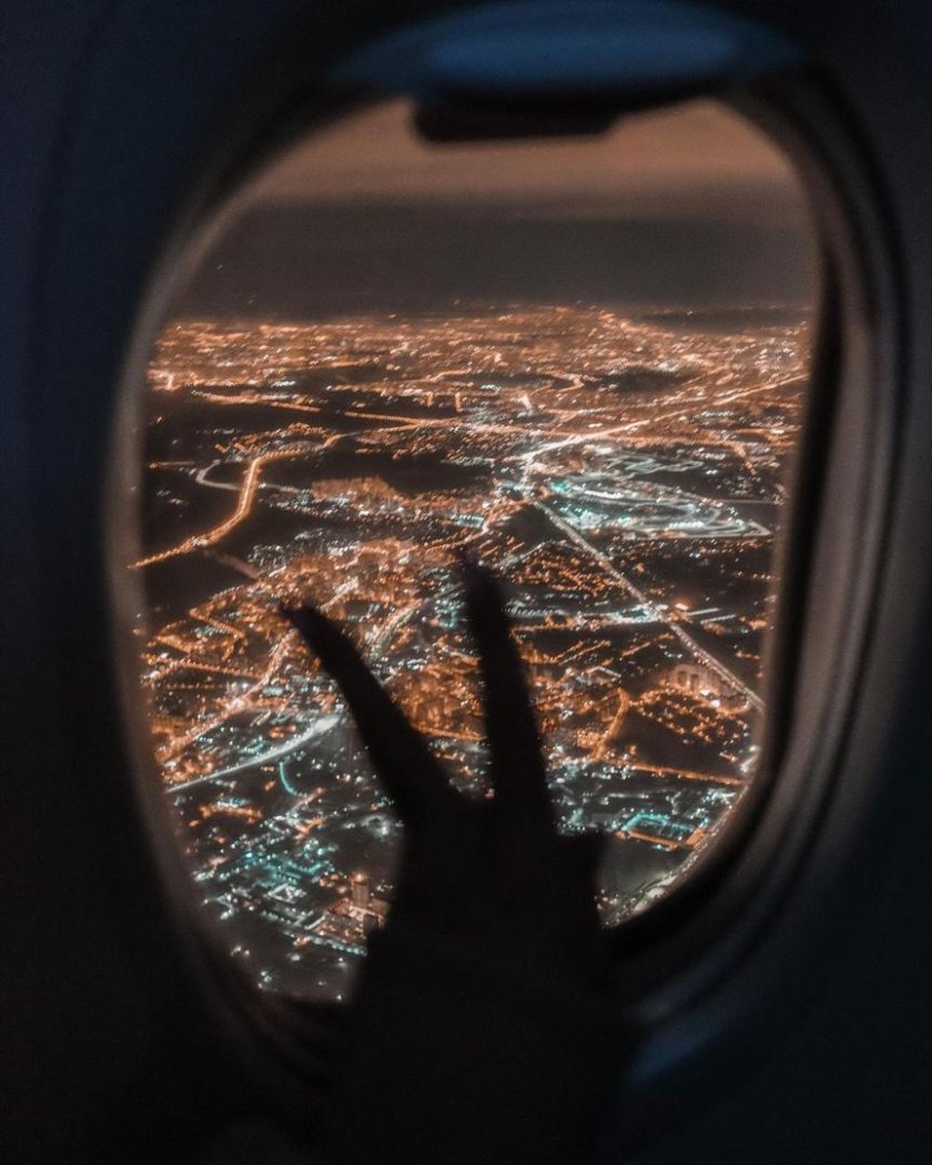 Вид из иллюминатора