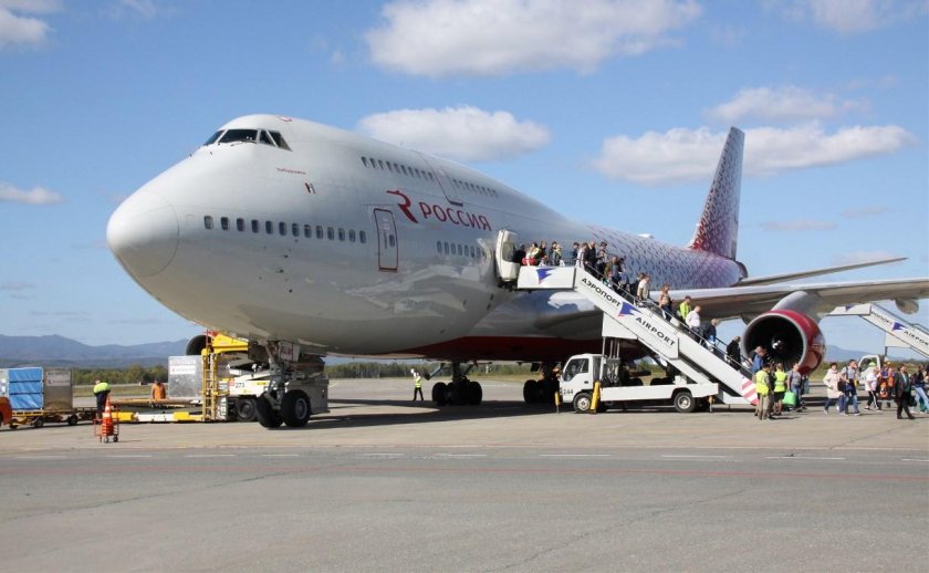 Самолёт боинг 747 авиакомпания россия