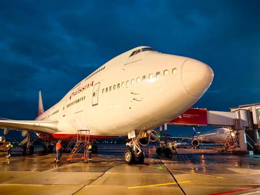 Боинг 747 400 россия