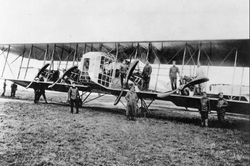 Самолет Илья Муромец Сикорского