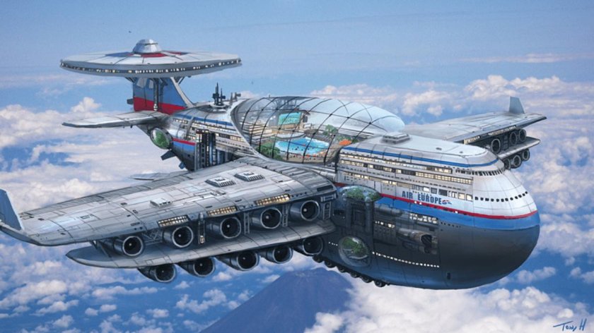 Летающий отель sky cruise