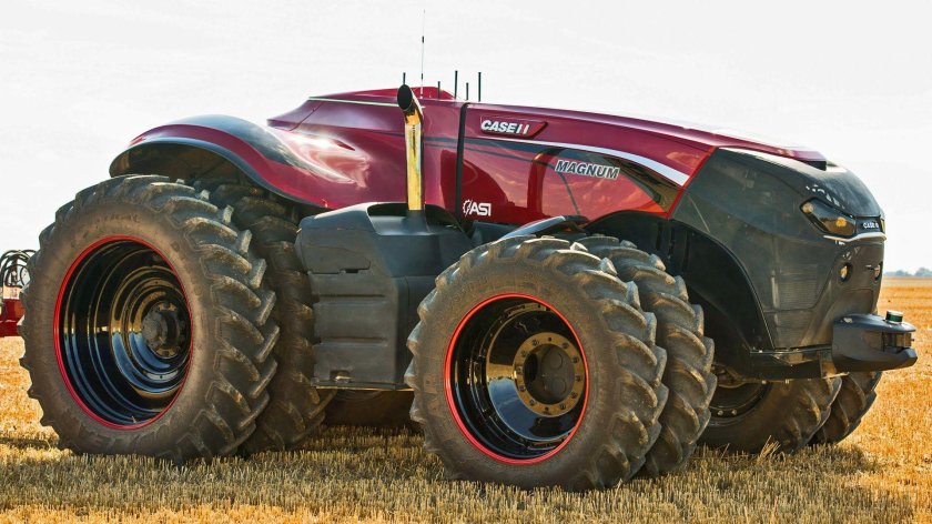 Автономный трактор Case IH