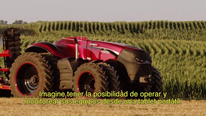 Беспилотный трактор Case IH