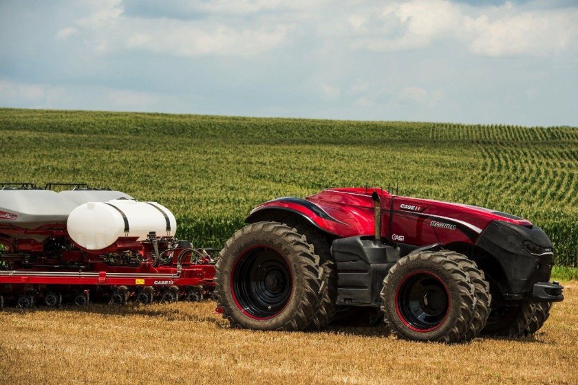 Беспилотный трактор Case IH
