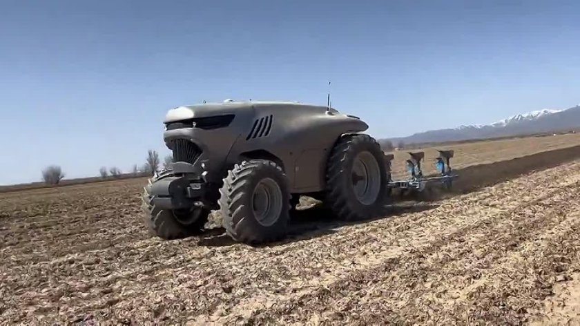 Беспилотный трактор case ih