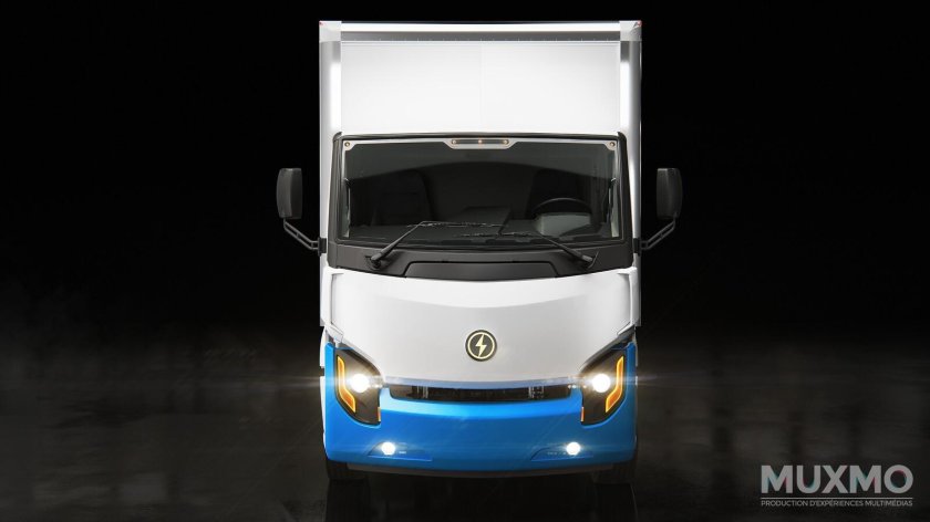 Городской грузовик