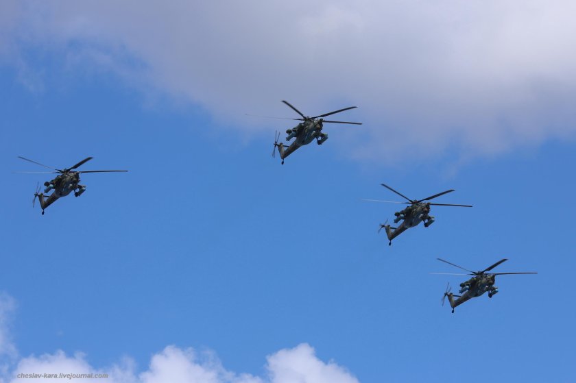 Вертолёт аллигатор ми 28