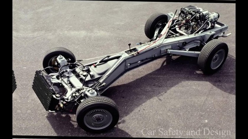 DELOREAN DMC-12 шасси