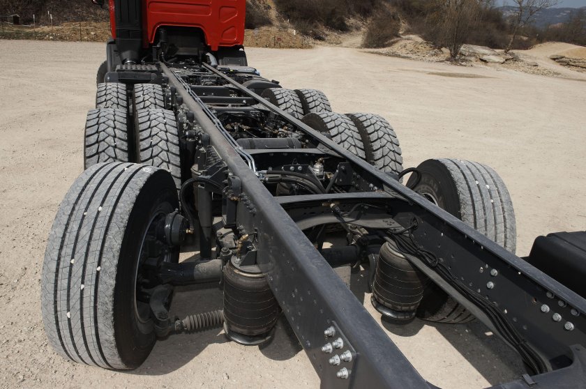 Шасси Скания 6х4