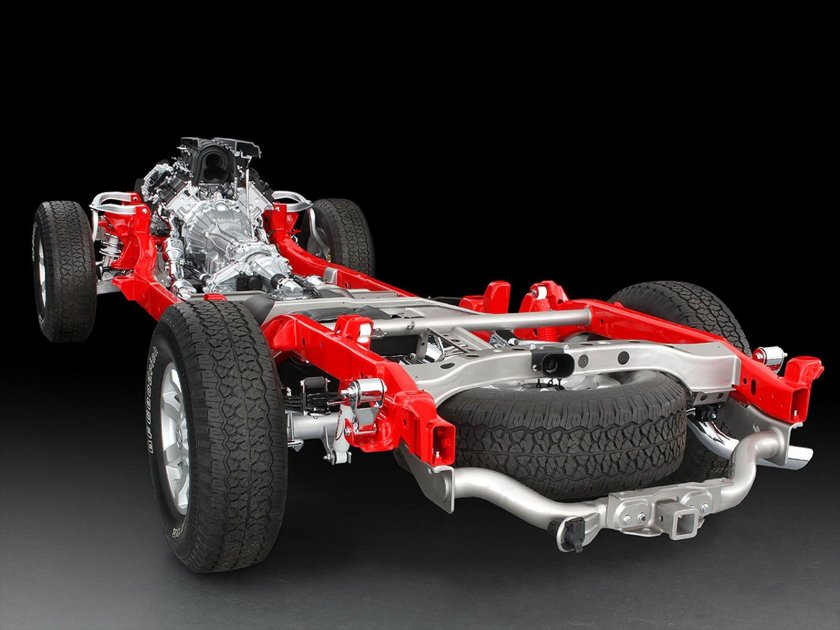 Nissan Titan шасси