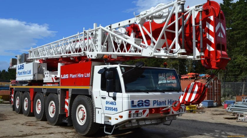 Фаун кран 50 тонн