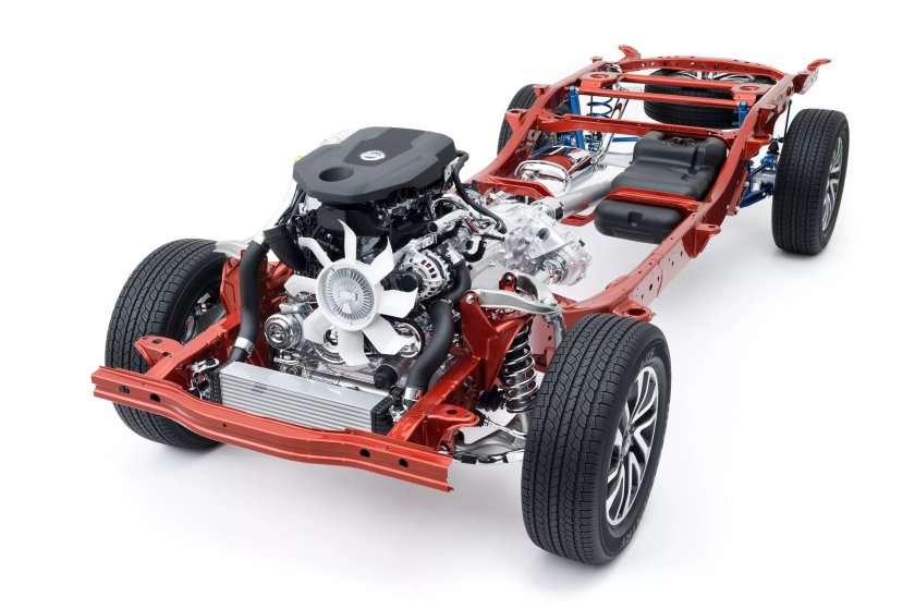 Шасси автомашины