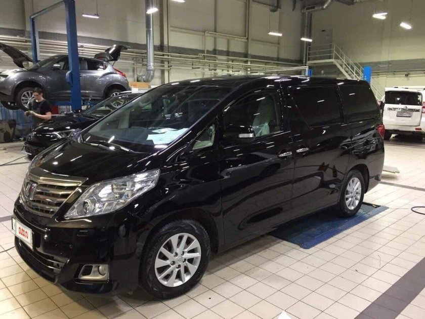 Минивэн тойота альфард