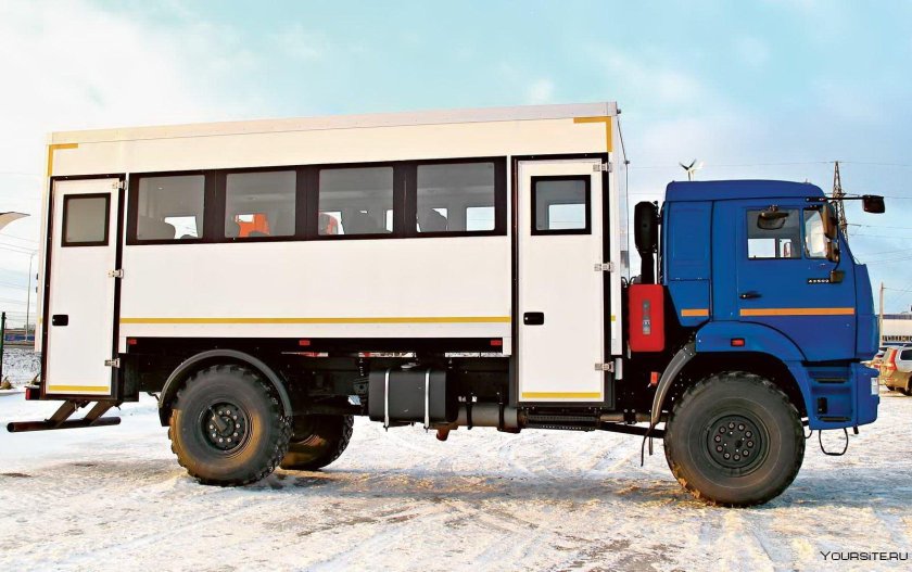 КАМАЗ 43502 вахтовый автобус