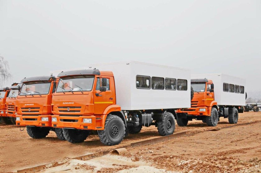 КАМАЗ 43502 вахтовка