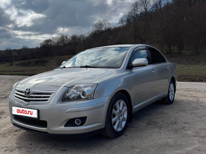 Тойота авенсис 2008 серебристая