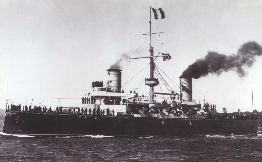 Джузеппе Гарибальди на корабле