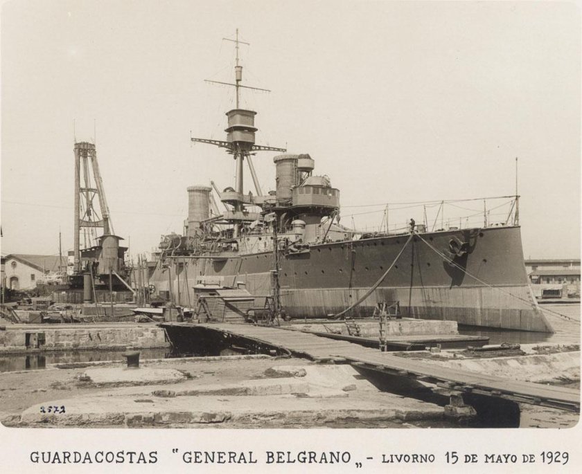 Генерал Бельграно крейсер