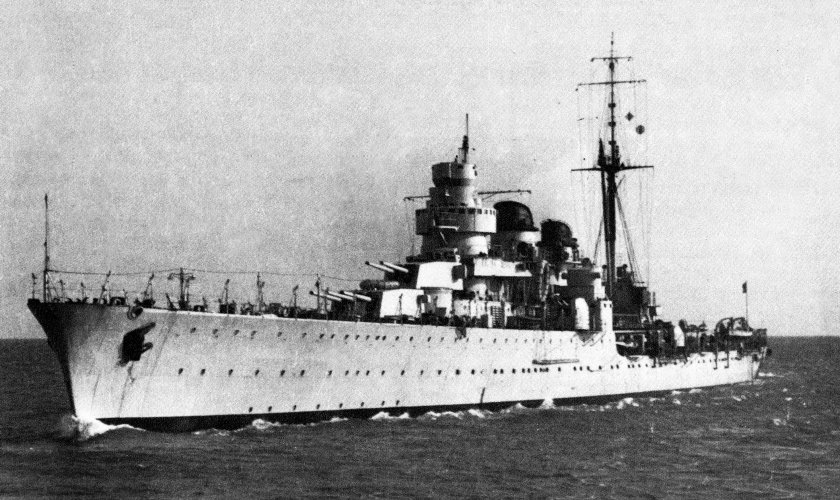 Легкий крейсер Джузеппе Гарибальди