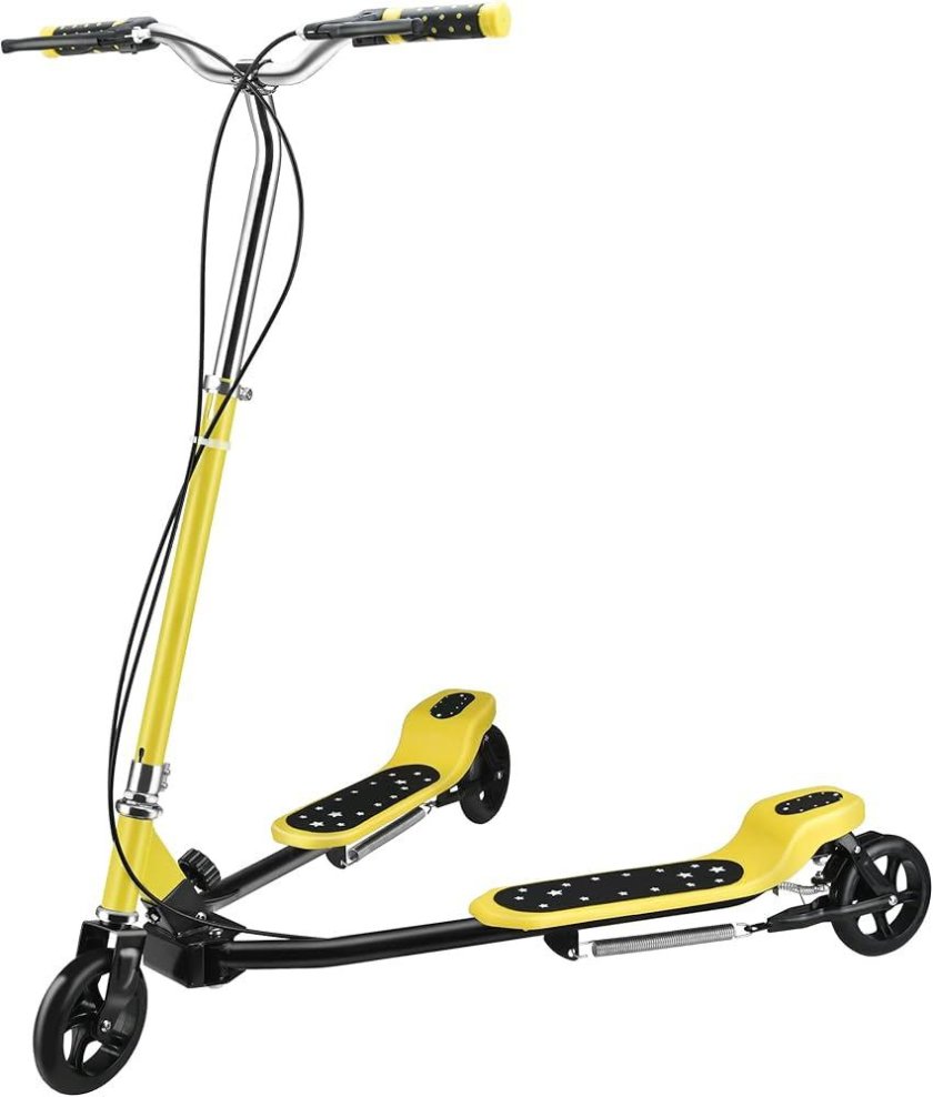 Трёхколёсный самокат взрослый до 100 кг