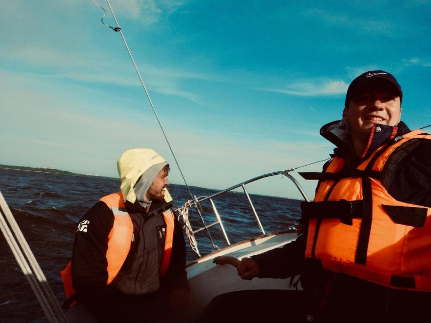 Прогулка на яхте по финскому заливу