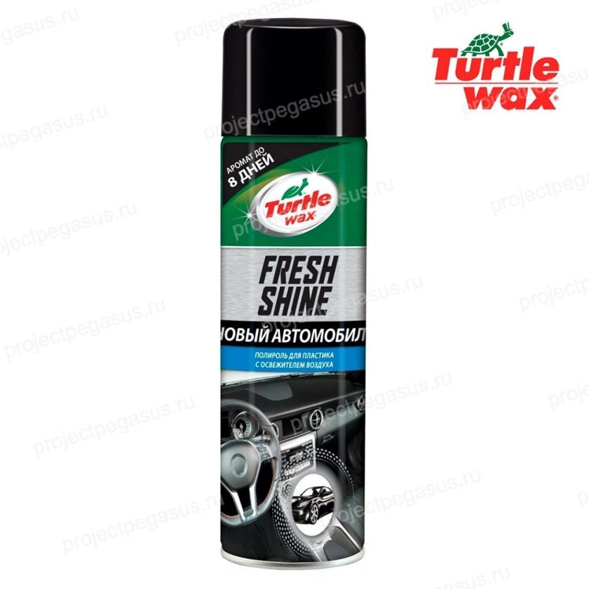 Полироль для пластика turtle wax fresh shine
