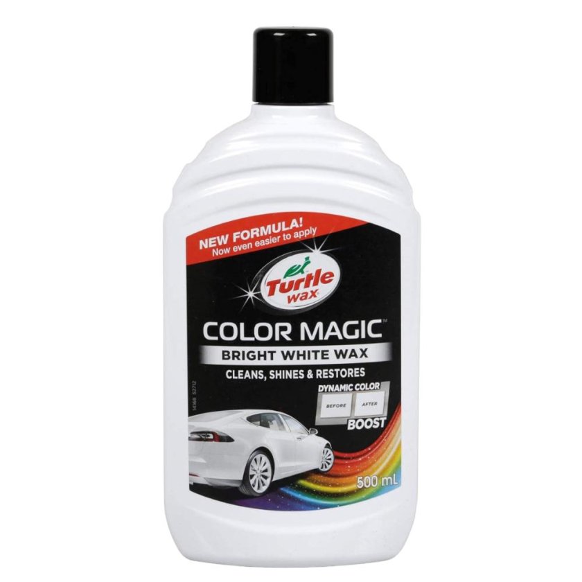 Белая полироль для кузова автомобиля