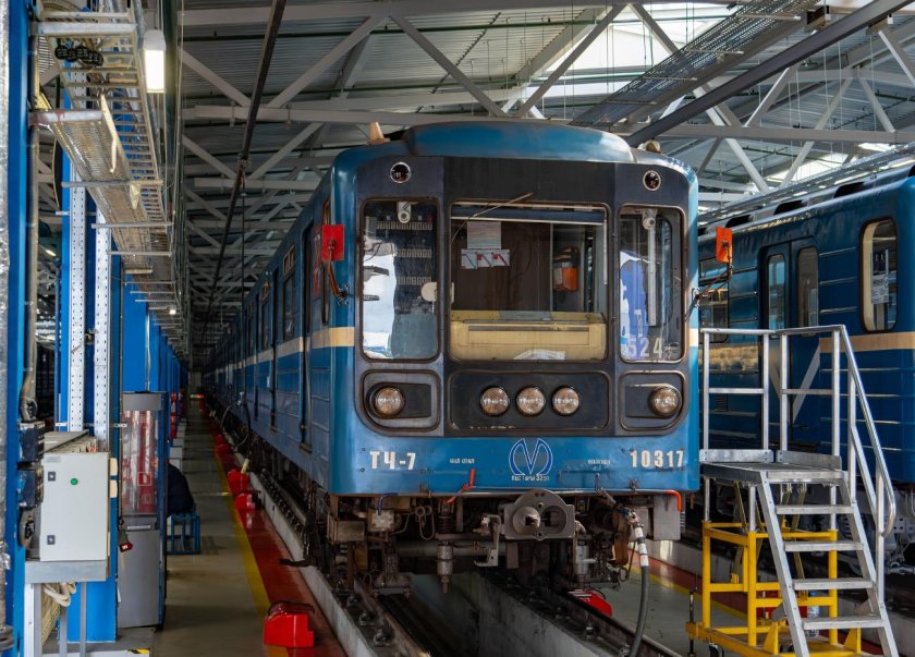Электродепо автово петербургского метрополитена