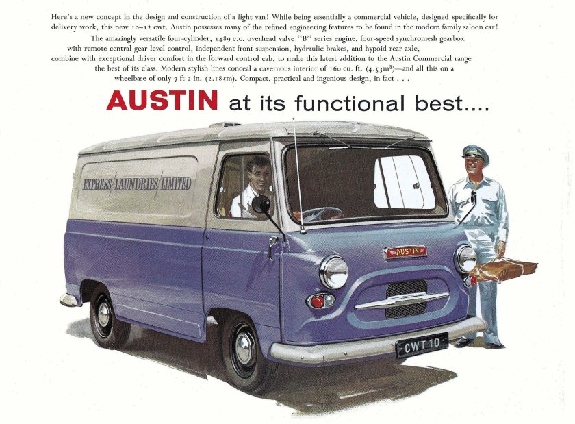 Austin morris фургон