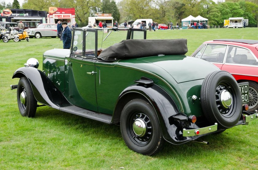 1936 Austin 124 Eton Coupe