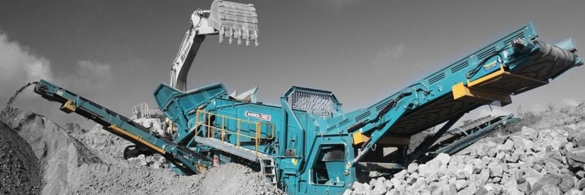 Powerscreen щековая дробилка для бетона