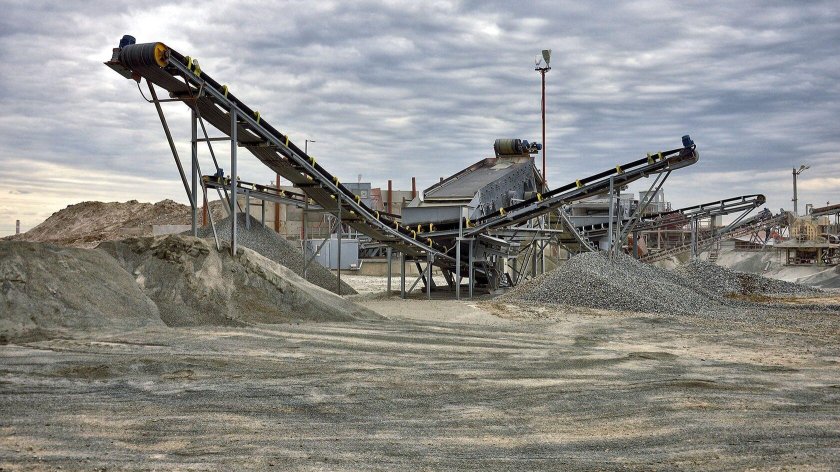 Дробильно сортировочный комплекс с грохотом