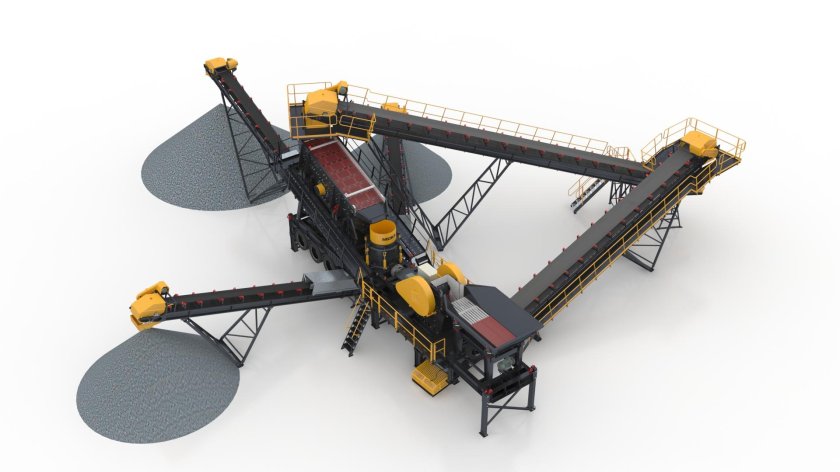 Дробильно-сортировочный комплекс Sandvik