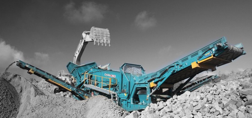 Дробилка powerscreen premiertrak 400x