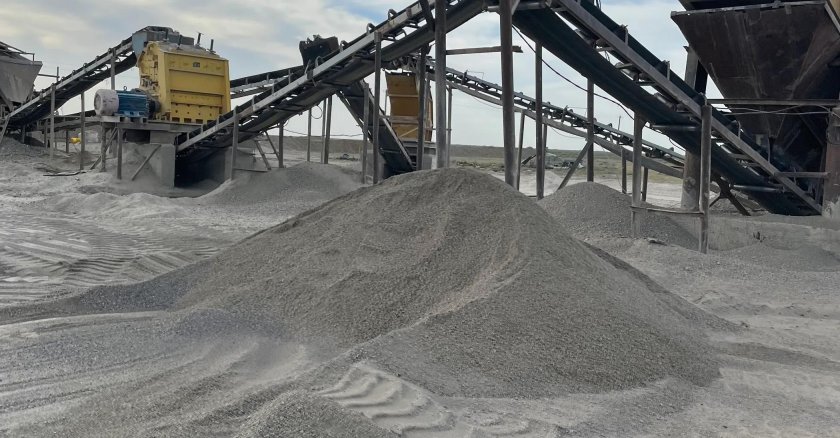 Дробильный комплекс для щебня