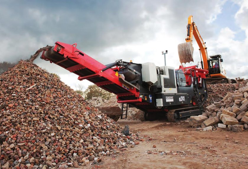 Щековая дробилка Sandvik qj341