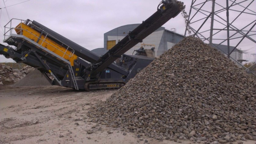 Машина для дробления бетона