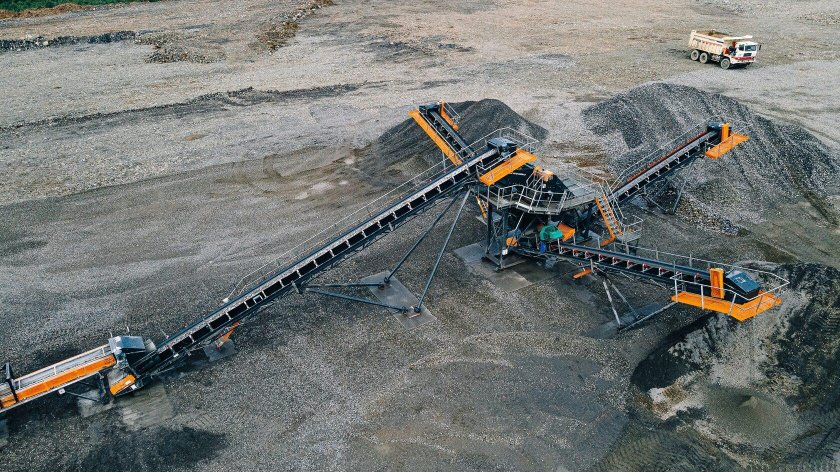 ДСК дробильно-сортировочный комплекс