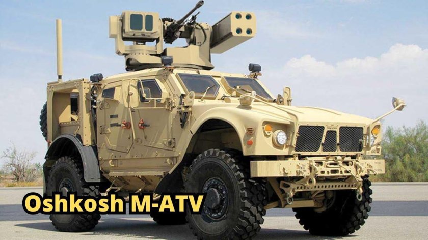 Бронеавтомобиль oshkosh m-atv