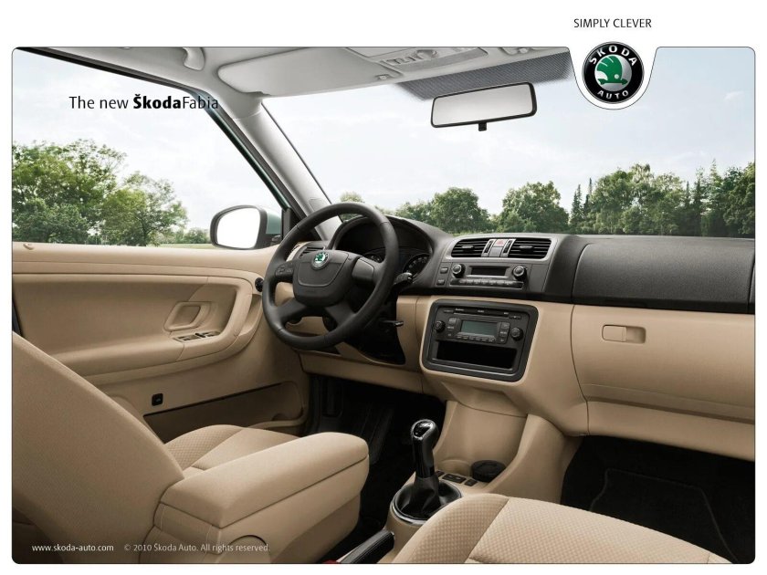 Skoda Roomster 2007 салон