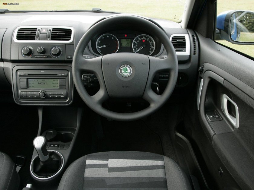 Skoda Roomster 2008 салон