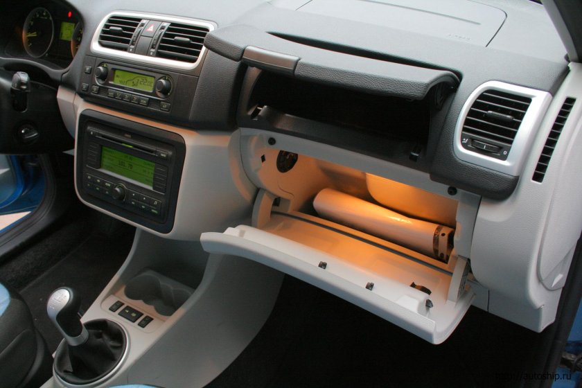 Салон Шкода Roomster