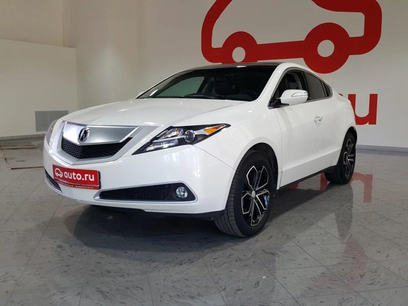 Белая Acura ZDX