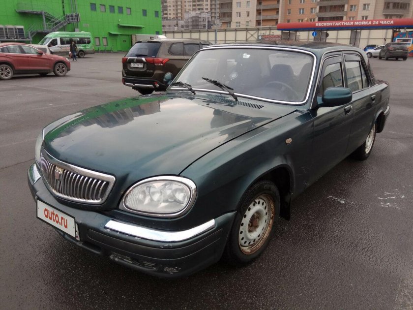 ГАЗ 31105 зеленая