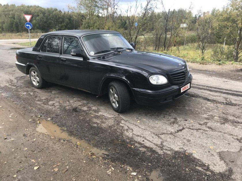 ГАЗ 31105 Волга черный 2008