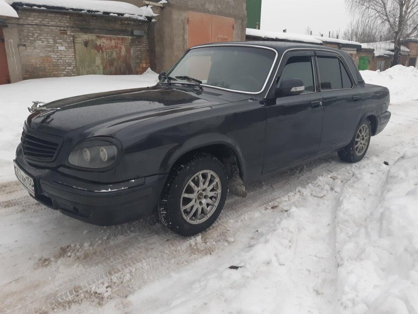 ГАЗ 31105 черная матовая