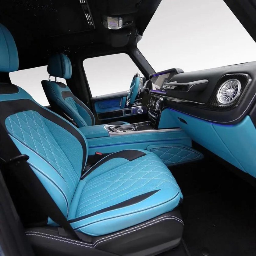 Перешивка салона в кожу