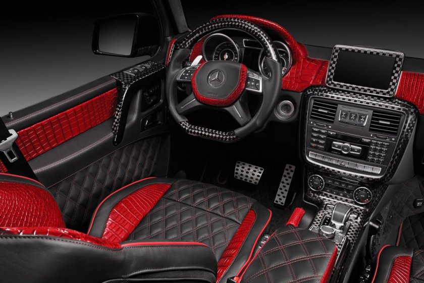 Mercedes-Benz g65 AMG салон