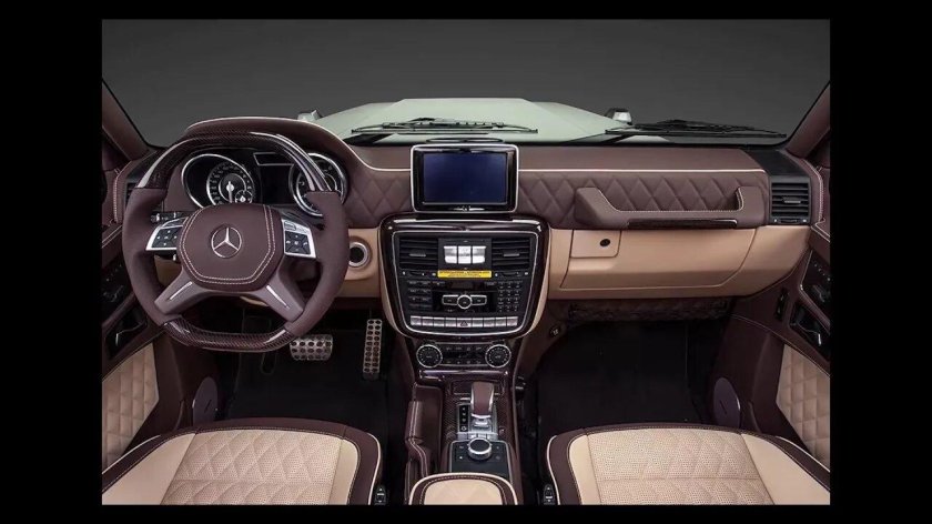 Мерседес Гелендваген салон