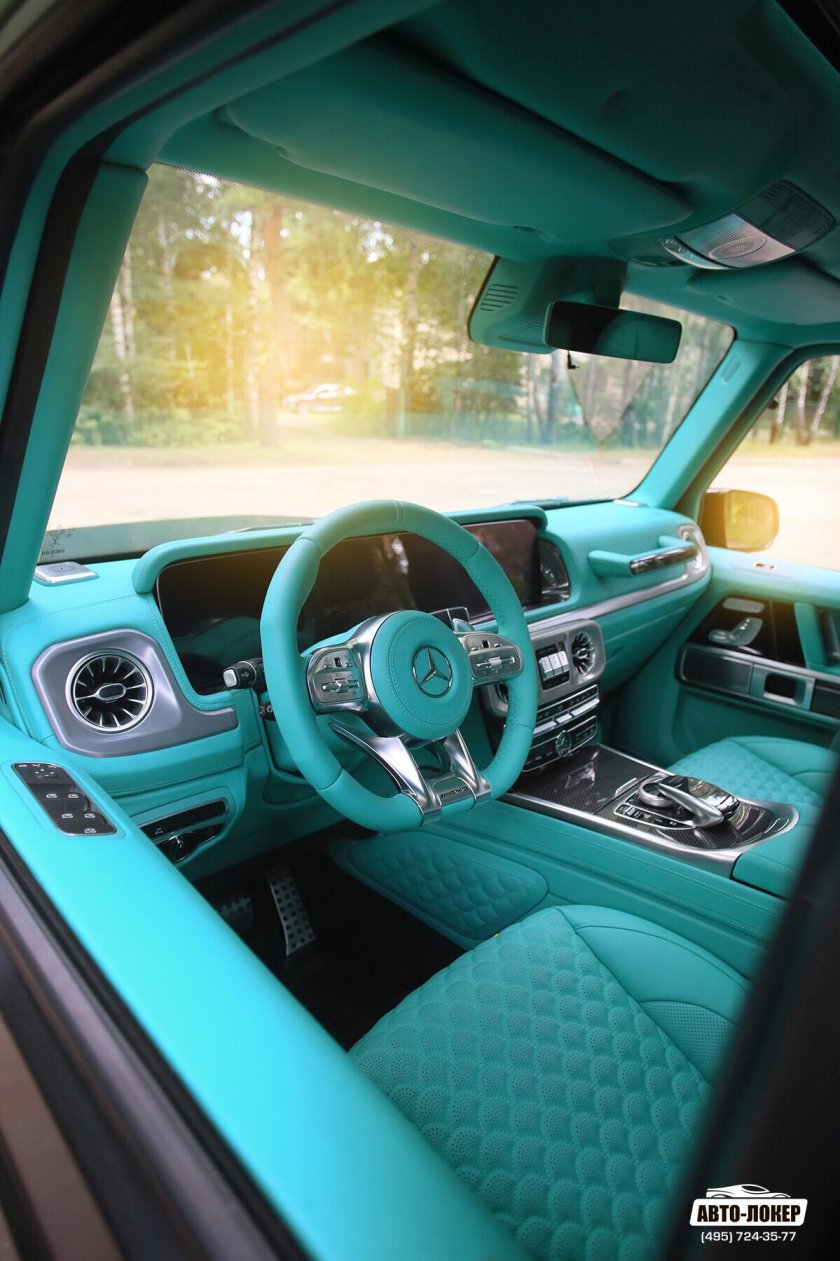 Гелендваген с салоном Тиффани